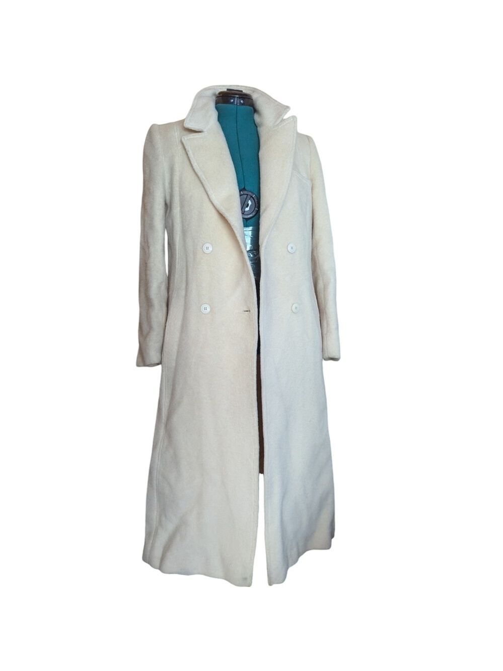 Lindzon Double Breasted Wool Coat